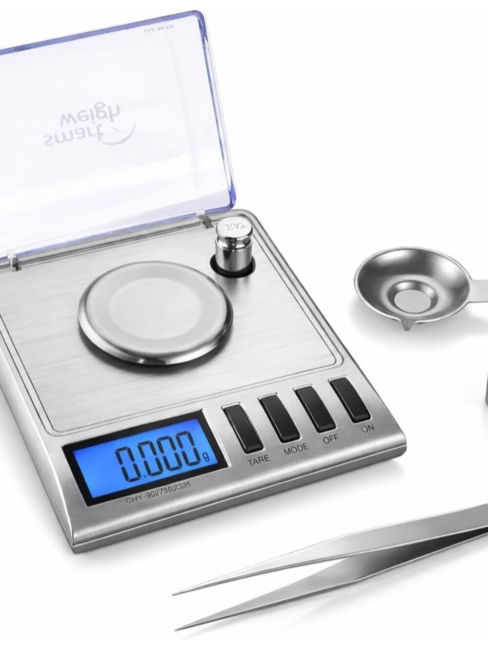 20g x 0.001 Grams, High Precision Digital Milligram Jewelry Scale, Reloading, Je - Picture 7 of 8